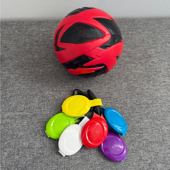 Nerf 2006 Cosmic Catch Electronic Game WORKS COMPLETE Black Red Ball Ages 7+ - Picture 14 of 14